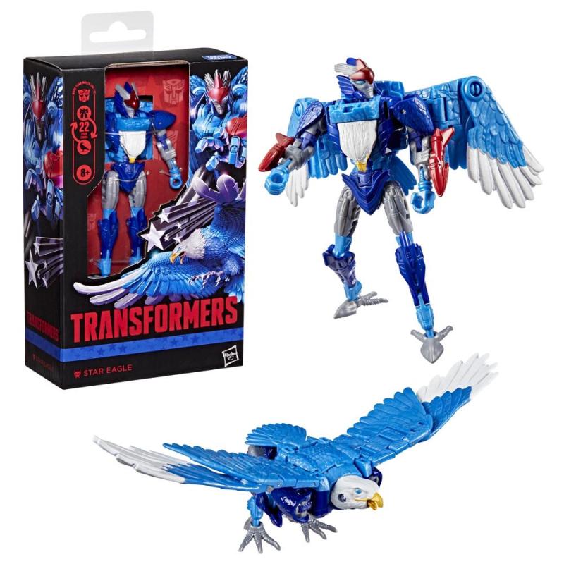 Figura hasbro transformers star eagle