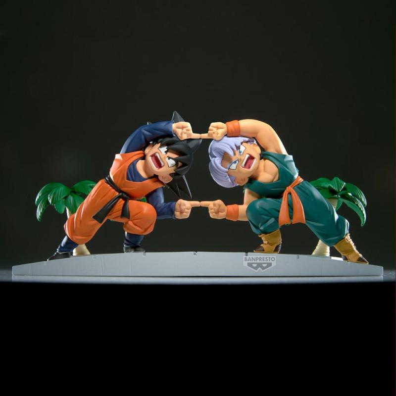 Figura banpresto dragon ball z history box son goten & trunks