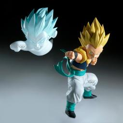 Figura banpresto dragon ball z match makers super saiyan gotenks (vs majin buu)