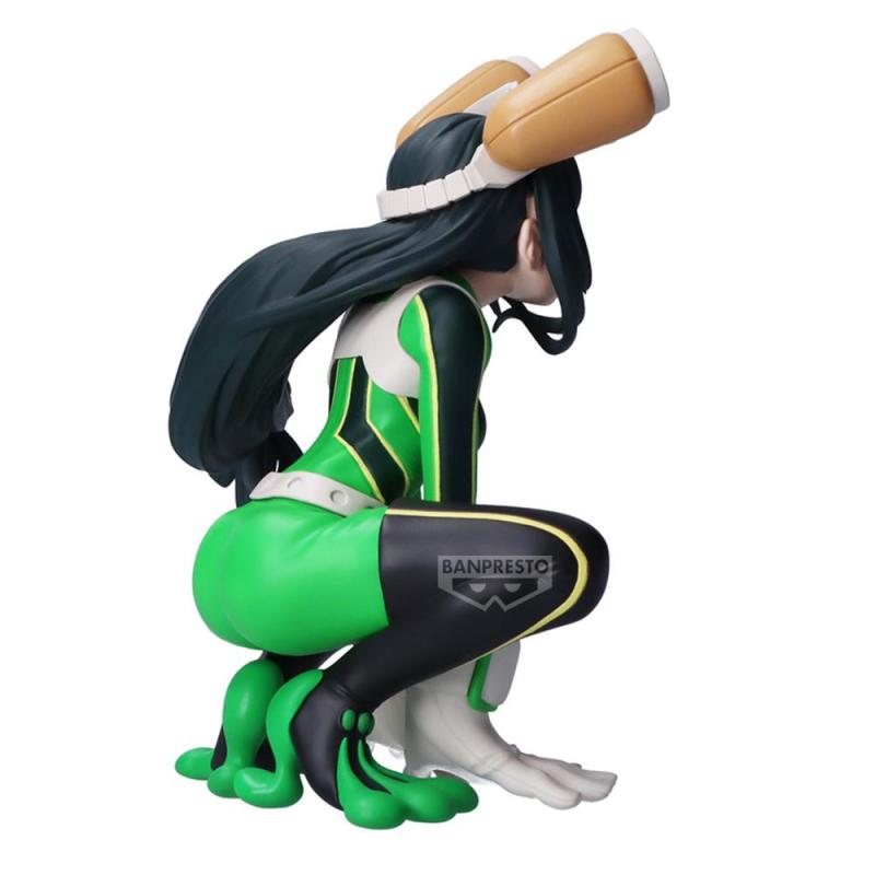 Figura banpresto my hero academia glitter & glamours tsuyu asui 13cm