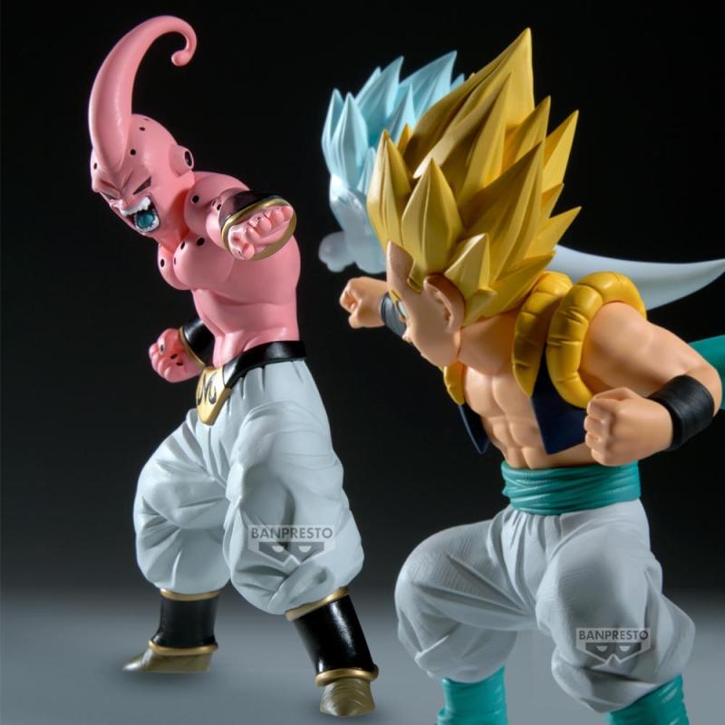 Figura banpresto dragon ball z match makers majin buu (vs super saiyan gotenks) 18cm
