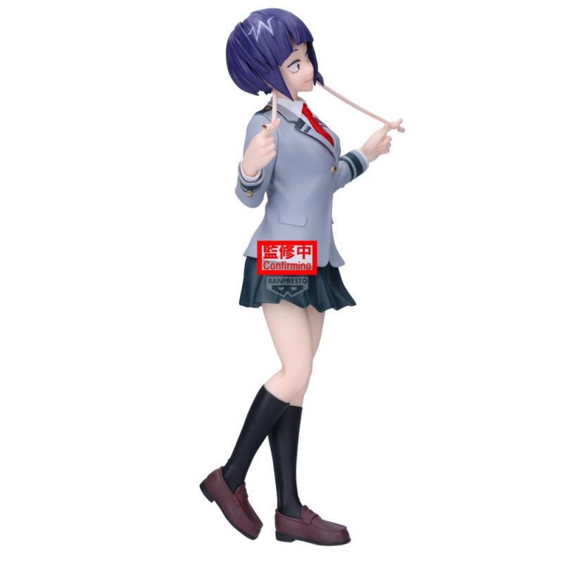 Figura banpresto my hero academia glitter & glamours kyoka jiro 22cm