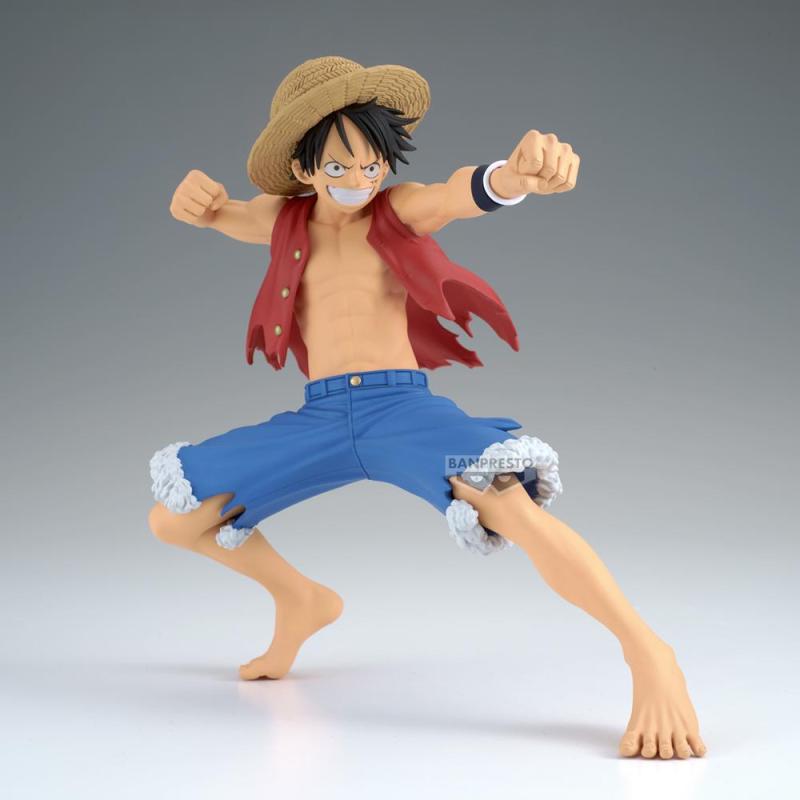Figura banpresto one piece cross posing monkey d.luffy 16cm