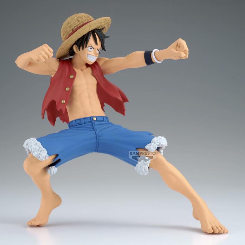 Figura banpresto one piece cross posing monkey d.luffy 16cm