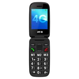 Telefono movil spc 2337n harmony 2 4g negro tipo tapa - dual sim - 2.8 pulgadas - micro sd - bluetooth + dock
