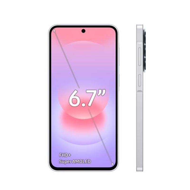 Telefono movil smartphone samsung galaxy a37 5g - 8gb - 256gb - 6.7 pulgadas - blanco