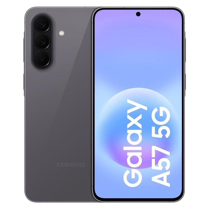 Telefono movil smartphone samsung galaxy a57 5g - 8gb - 256gb - 6.7 pulgadas - gris