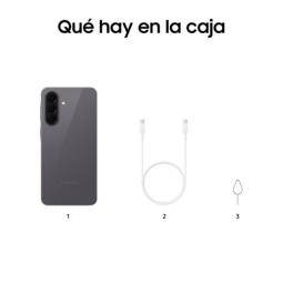 Telefono movil smartphone samsung galaxy a57 5g - 8gb - 256gb - 6.7 pulgadas - gris