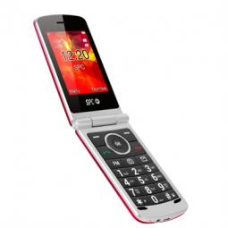 Telefono movil spc opal red tipo tapa -  2.8pulgadas -  radio -  bluetooth -  dual sim - Imagen 1