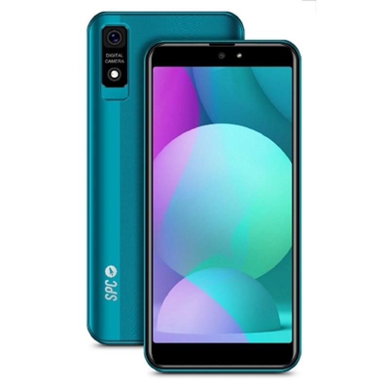 Telefono movil smartphone spc smart max turquesa quadcore 1.4ghz -  5.5pulgadas -  bluetooth -  8mpx -  5mpx -  android 11 -  1g