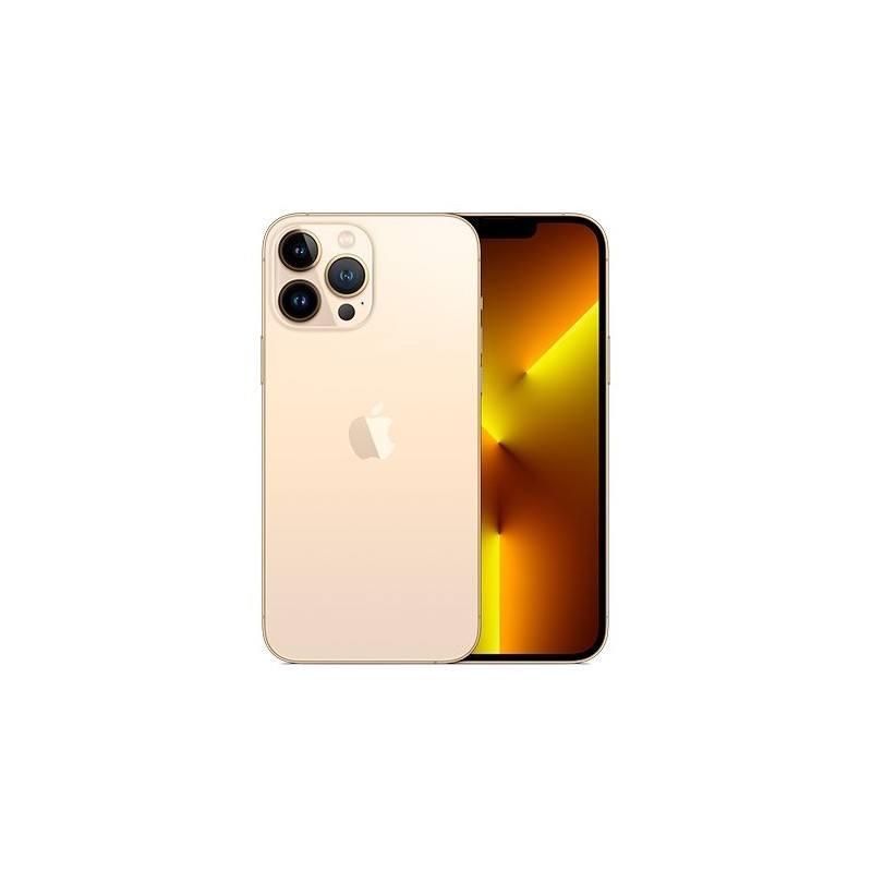 Telefono movil smartphone apple iphone 13 pro 1tb gold sin cargador -  sin auriculares -  a15 bionic -  12mpx -  6.1pulgadas - I