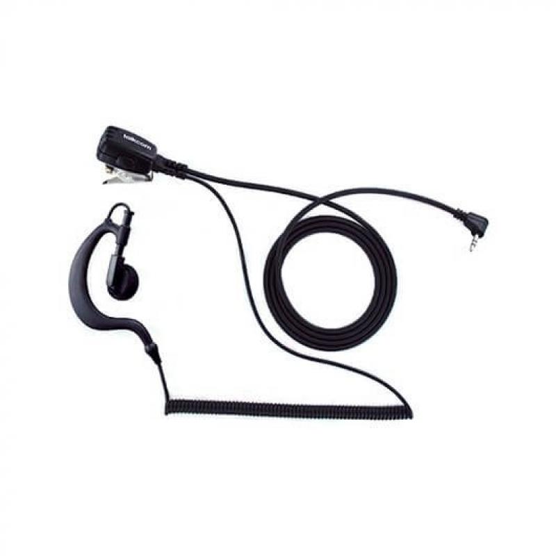 Auricular walkie talkie motorola tlkr negro intraural -  mini jack 2.5mm -  micro - Imagen 1