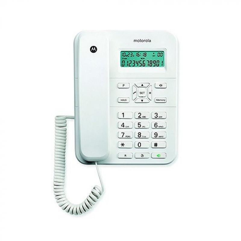 Telefono motorola ct202 blanco con display - Imagen 1