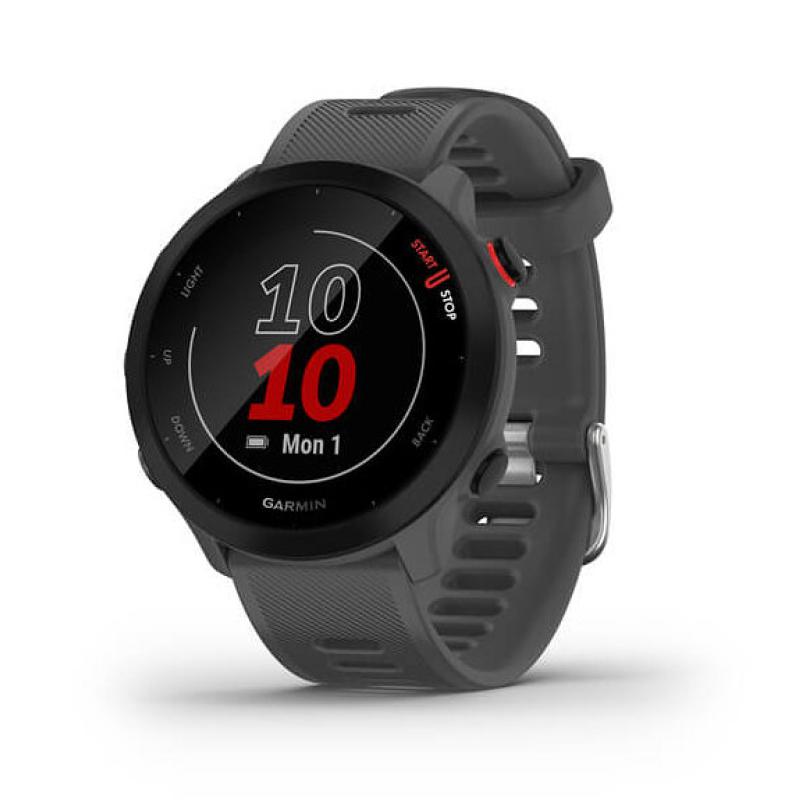 Reloj smartwatch garmin forerunner 55 gris f.cardiaca - gps - bt
