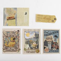 Set de papelería scrapbook pixar up