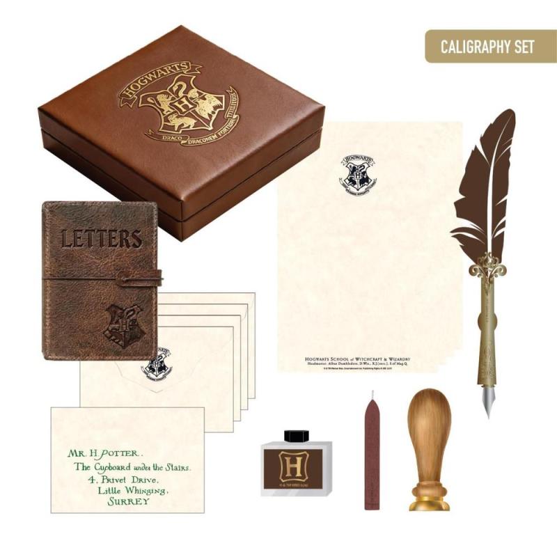 Set de papelería caligrafía harry potter