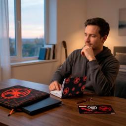 Set regalo funda spiderman