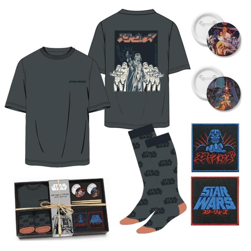 Camiseta corta single jersey set star wars m