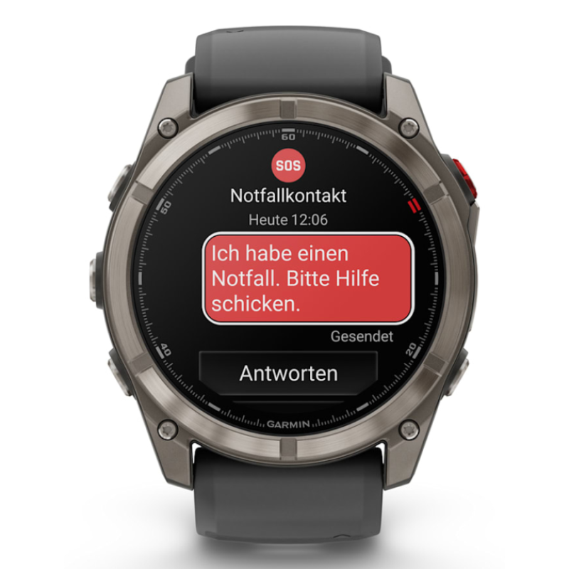Smartwatch garmin fenix 8 pro 51mm amoled gris