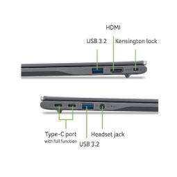 Portatil acer chromebook plus 514 core 5 - 120u - 16gb - ssd 128gb - 14 pulgadas - chrome os