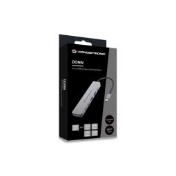 Docking usb - c conceptronic donn33g 1xhdmi 1xusb - c pd 100w 2xusb - a 3.0 2xusb - c