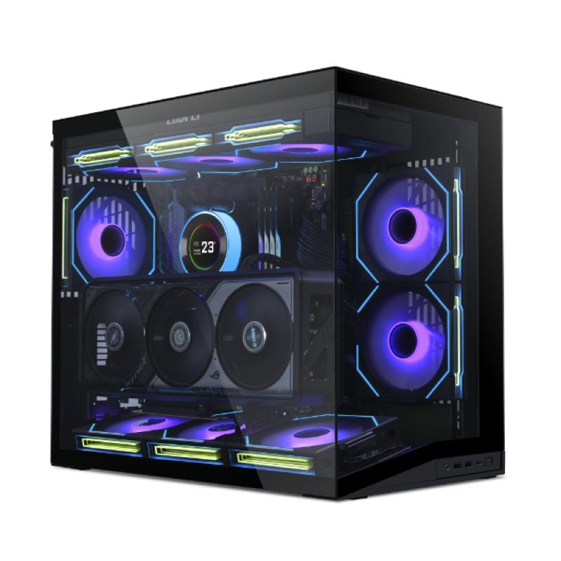 Caja ordenador gaming lian li o11d mini v2 atx cristal templado negro