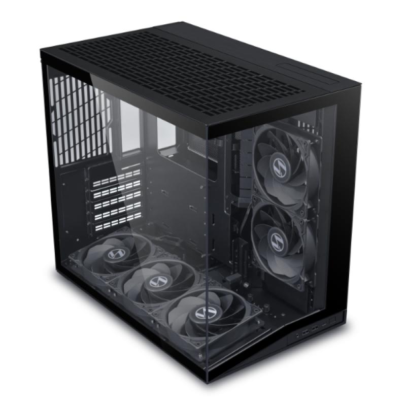 Caja ordenador gaming lian li o11d mini v2 atx cristal templado negro