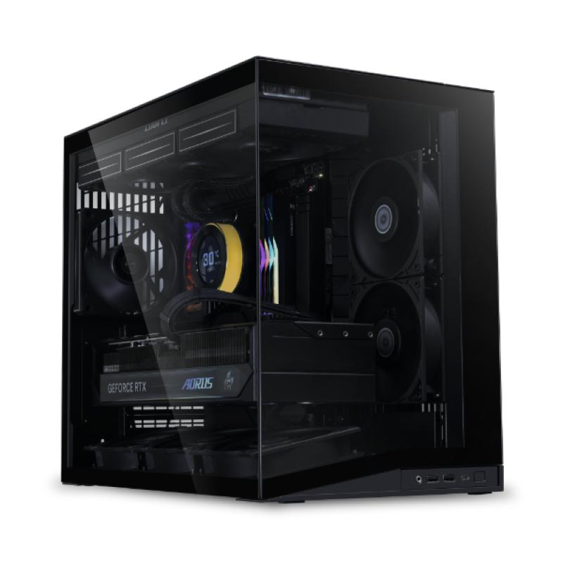 Caja ordenador gaming lian li o11d mini v2 atx cristal templado negro