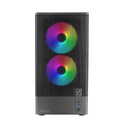 Caja ordenador mars gaming mc - onyx atx argb cristal templado negra