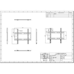 Soporte de pared maxhub hasta 55 pulgadas