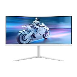 Monitor led gaming 34 pulgadas philips 34m2c5501a - 00 curvo - fast va - wqhd - dp - hdmi - 180hz - 0.5ms - vesa 100x100
