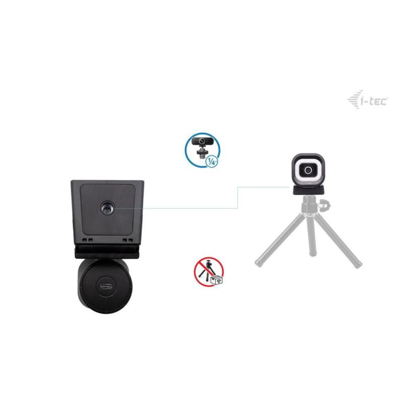 Webcam i - tec solomon 700 4k uhd 8.29mpx