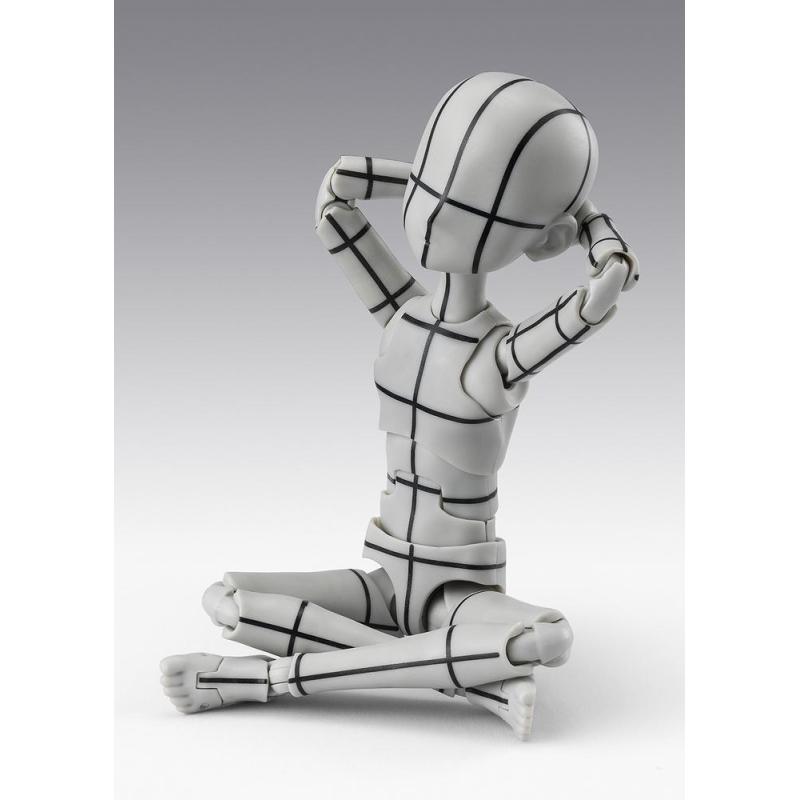 Body - kun - ken sugimori - editión - wireframe - (gray color ver.)