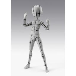 Body - kun - ken sugimori - editión - wireframe - (gray color ver.)