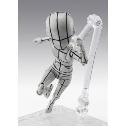 Body - kun - ken sugimori - editión - wireframe - (gray color ver.)