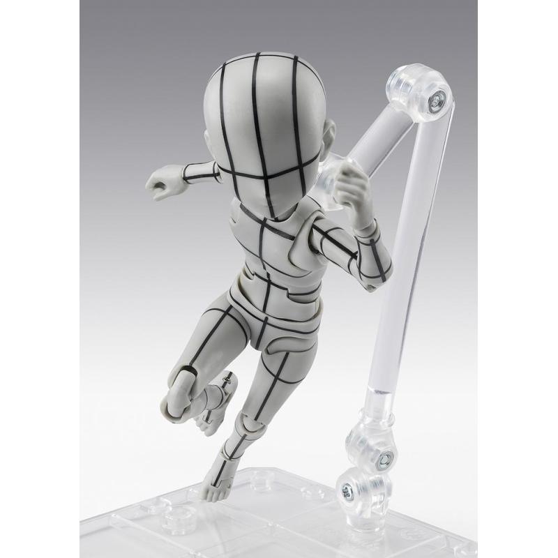 Body - kun - ken sugimori - editión - wireframe - (gray color ver.)