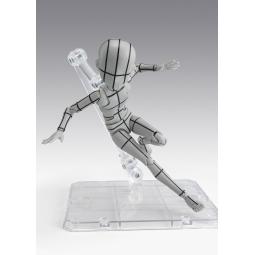 Body - kun - ken sugimori - editión - wireframe - (gray color ver.)