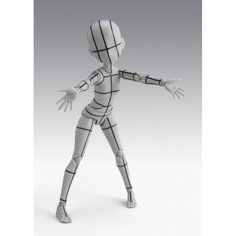 Body - chan - ken sugimori - editión - wireframe - (gray color ver.)