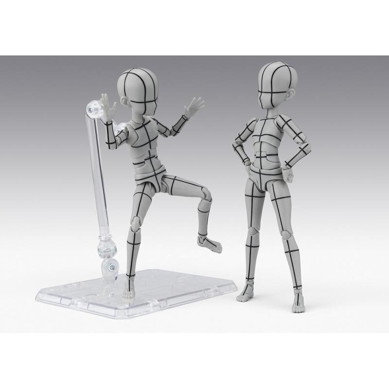 Body - chan - ken sugimori - editión - wireframe - (gray color ver.)