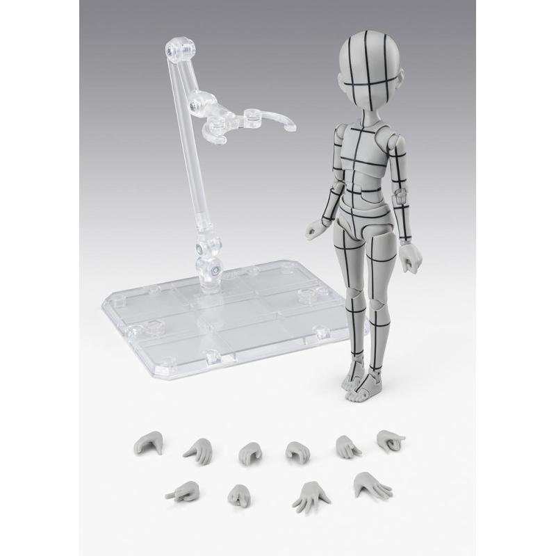Body - chan - ken sugimori - editión - wireframe - (gray color ver.)