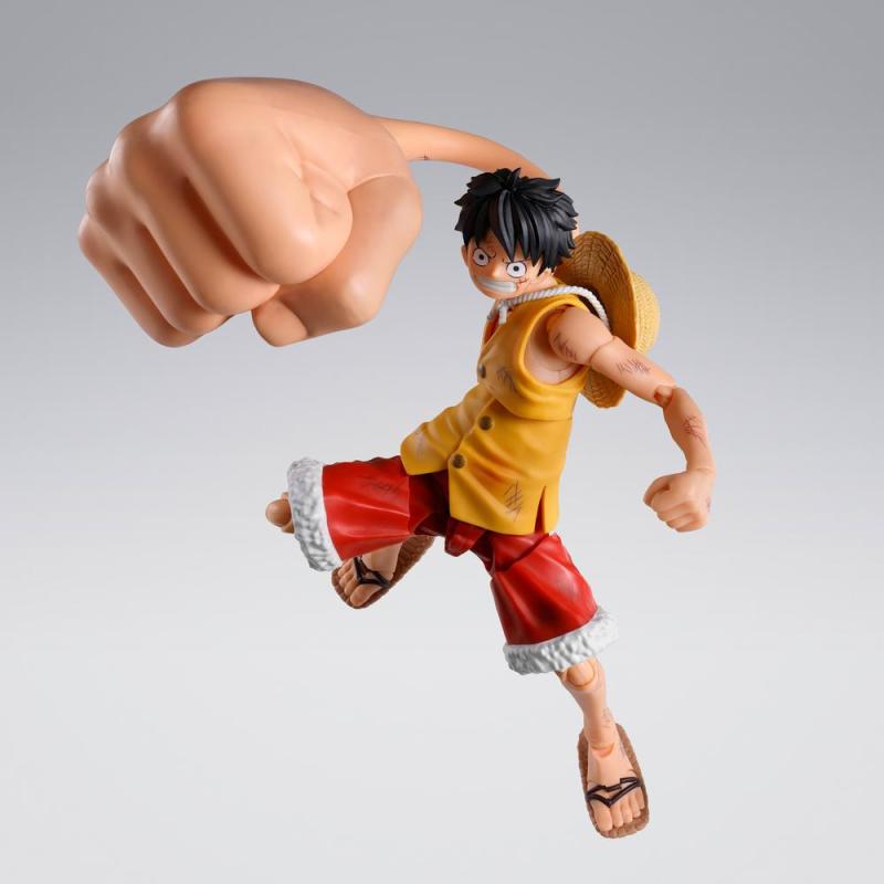 Tamashii nations s.h. figuarts one piece monkey d. luffy - marineford - pulgadasgear three pulgadas option parts set
