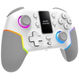 Gamepad mars gaming mgpv3w inalambrico blanco