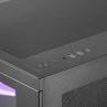 Caja ordenador mars gaming mc3tcorelcd atx cristal templado negra