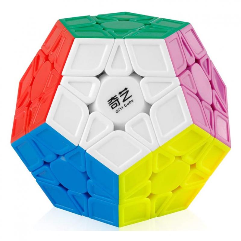 Cubo de rubik qiyi qiheng megaminx stickerless - Imagen 1