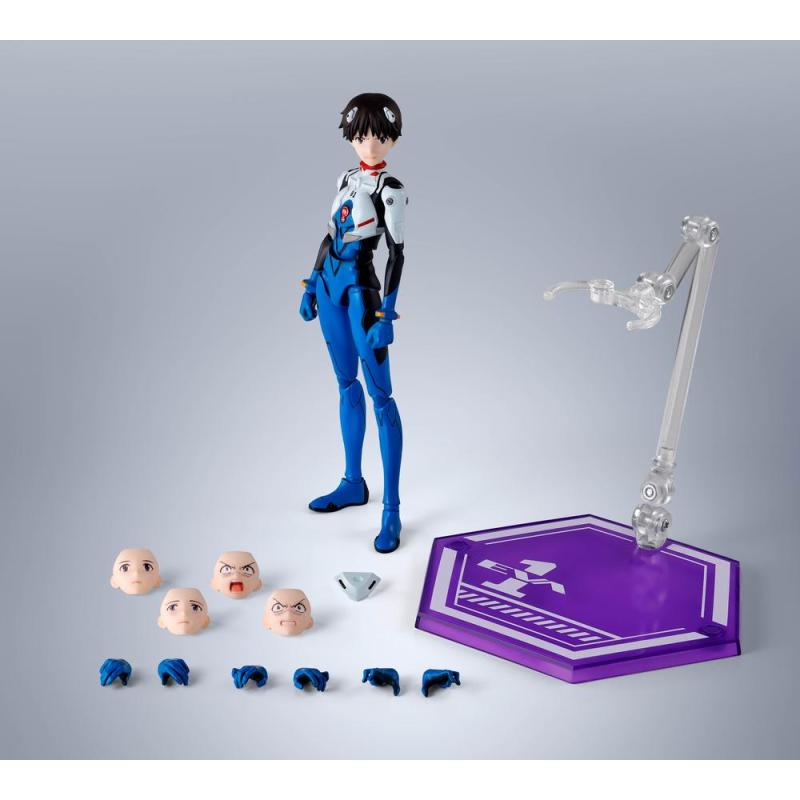 Figura tamashii nations s.h. figuarts evangelion shinji ikari