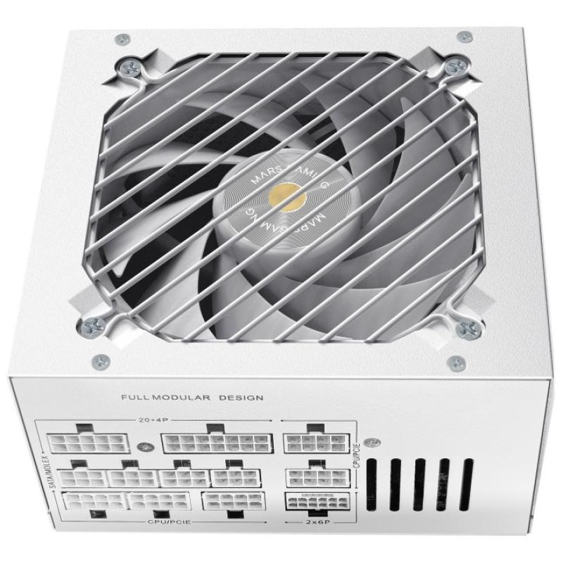 Fuente alimentacion mars gaming mpb1200psiw atx 1200w blanca