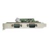 Tarjeta red startech pex2s1050 2x rs232 pci express