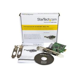 Tarjeta red startech pex2s1050 2x rs232 pci express