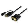 Cable vga a hdmistartech 0.91m - macho - macho - hembra - negro