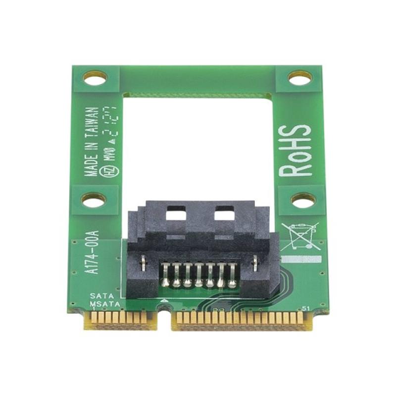 Adaptador msata a sata startech para hdd - ssd sata 6gb - s